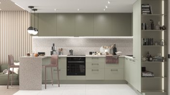 Тренды и новые цвета в дизайне современных кухонь в 2023 году в Козульке - kozulka.mebel54.com | фото