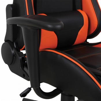 Кресло компьютерное BRABIX GT Racer GM-100 (черный, оранжевый) в Козульке - kozulka.mebel54.com | фото