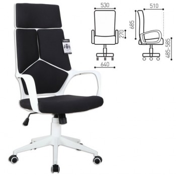 Кресло офисное BRABIX Prime EX-515 (черная ткань) в Козульке - kozulka.mebel54.com | фото