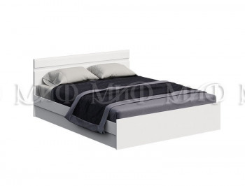 Кровать Нэнси New 1,4м (Белый/белый глянец) в Козульке - kozulka.mebel54.com | фото