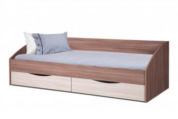 Кровать одинарная "Фея-3" (симметричная) в Козульке - kozulka.mebel54.com | фото