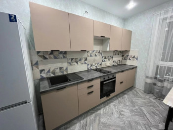 Модульная кухня Норд 2,5 м (Софт какао/Белый) в Козульке - kozulka.mebel54.com | фото