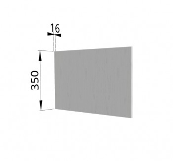 Панель торцевая (для шкафа горизонтального глубокого) ГПГ Монца, Ройс (Кварц черный) в Козульке - kozulka.mebel54.com | фото