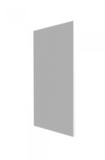 Панель торцевая СТ 400 Ройс (для шкафа торцевого нижнего) Белый софт в Козульке - kozulka.mebel54.com | фото