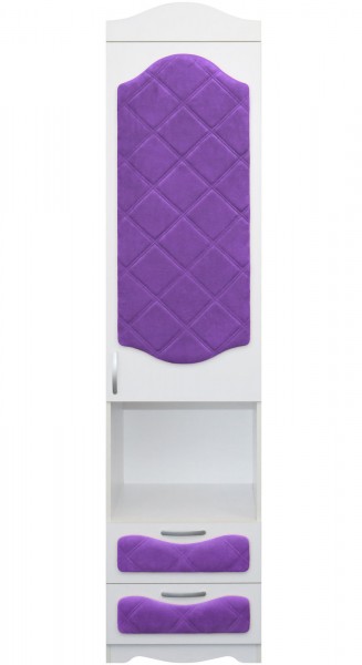 Пенал с ящиками серии Иллюзия 32 Фиолетовый в Козульке - kozulka.mebel54.com | фото
