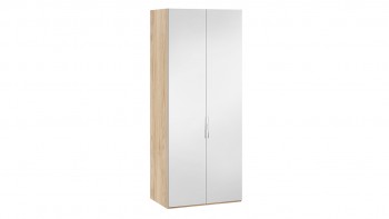 Шкаф для одежды с 2 зеркальными дверями «Эмбер» Яблоня Беллуно в Козульке - kozulka.mebel54.com | фото