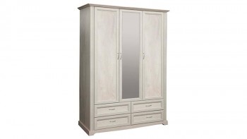 Шкаф для одежды "Сохо" (бетон пайн белый/4 ящика/1532) в Козульке - kozulka.mebel54.com | фото