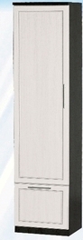 Шкаф средний с ящиком ДЛЯ ГОСТИНОЙ ШСЯ-450 Венге/Дуб выбеленный в Козульке - kozulka.mebel54.com | фото