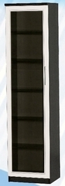 Шкаф средний со стеклодверью ДЛЯ ГОСТИНОЙ ШСС-450 Венге/Дуб выбеленный в Козульке - kozulka.mebel54.com | фото